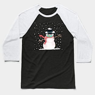 Safe in the Snow Baseball T-Shirt